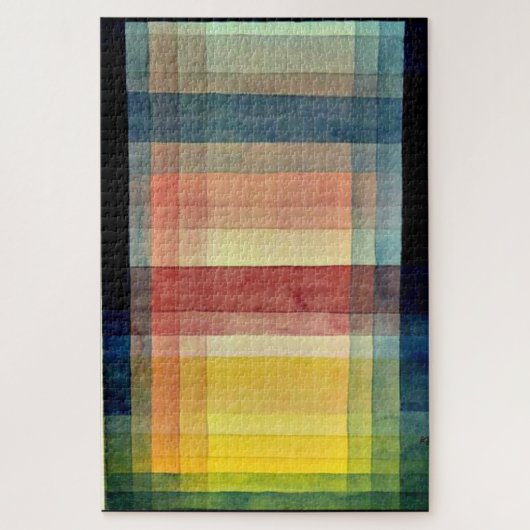 Puzzle Klee - Architecture de la plaine (Vertical)