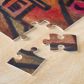 Puzzle Klee Expressionniste Forêt Abstraite Art Moderne (Côté)