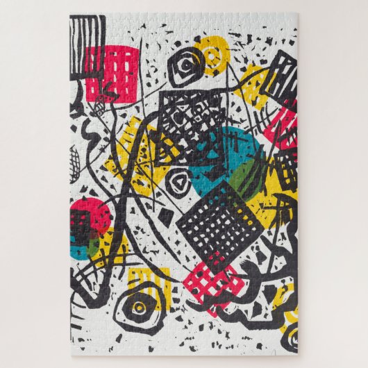 Puzzle Kleine Welten V (Small Worlds V) Wassily Kandinsky (Vertical)