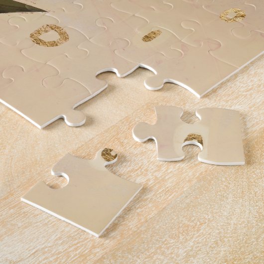 Puzzle Klimt Zebra | Orné De Fleurs (Côté)