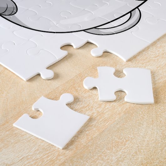 Puzzle Koala avec Coffee Cup (Côté)