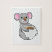 Puzzle Koala avec Coffee Cup (Vertical)
