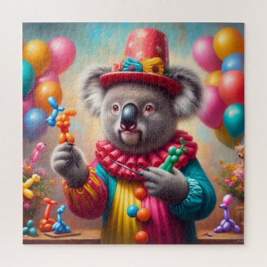Puzzle Koala Clown (Vertical)