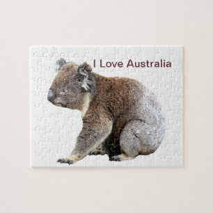 Puzzle Koala I Love Australie