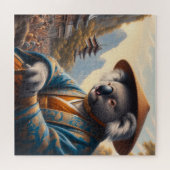 Puzzle Koala Japon ancien (Horizontal)