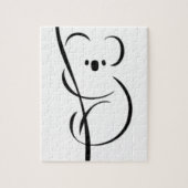 Puzzle Koala minimaliste (Vertical)