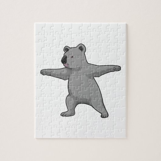 Puzzle Koala ours au Yoga Fitness (Vertical)