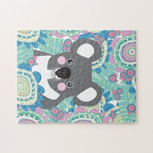 Puzzle Koala Tropical Bloom (Horizontal)