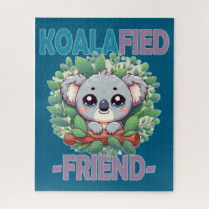 Puzzle Koalafied Ami drôle de jeu de mot Cute baby Koala