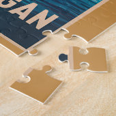 Puzzle Koh Phangan Thaïlande Travel Art Vintage (Côté)