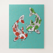 Puzzle Koi Carp (Vertical)