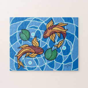 Puzzle Koi Pond