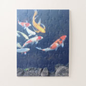 Puzzle Koi sous verre (Vertical)