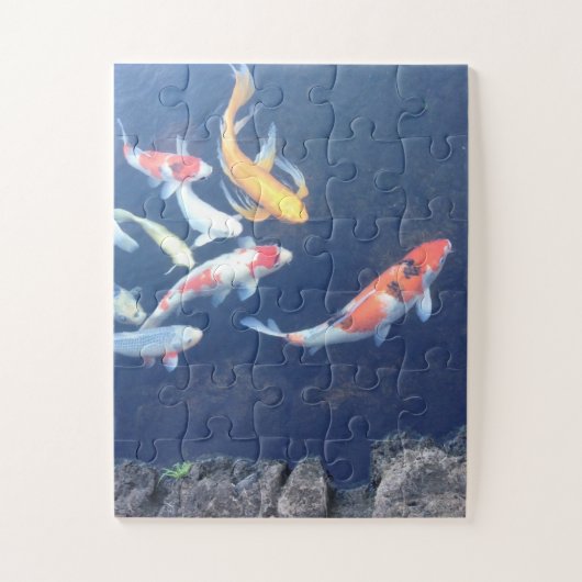 Puzzle Koi sous verre (Vertical)