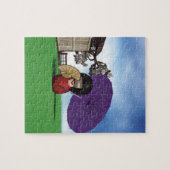 Puzzle Kokeshi Doll (Horizontal)