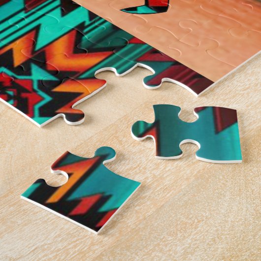 Puzzle Kokopelli Et Cactus (Côté)
