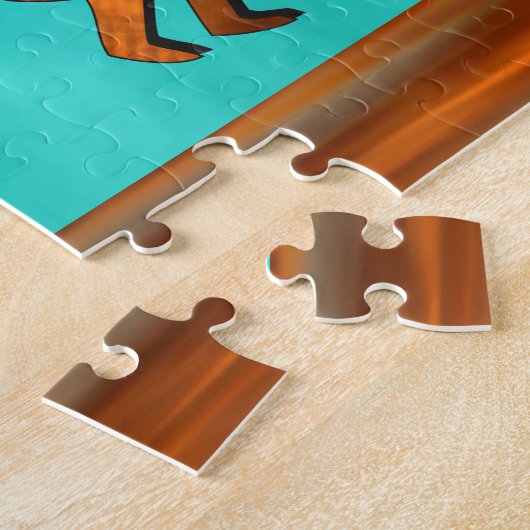 Puzzle Kokopelli Et Cactus (Côté)