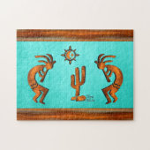 Puzzle Kokopelli Et Cactus (Horizontal)