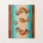 Puzzle Kokopelli Et Cactus (Vertical)