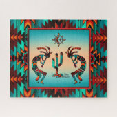 Puzzle Kokopelli Et Cactus (Horizontal)