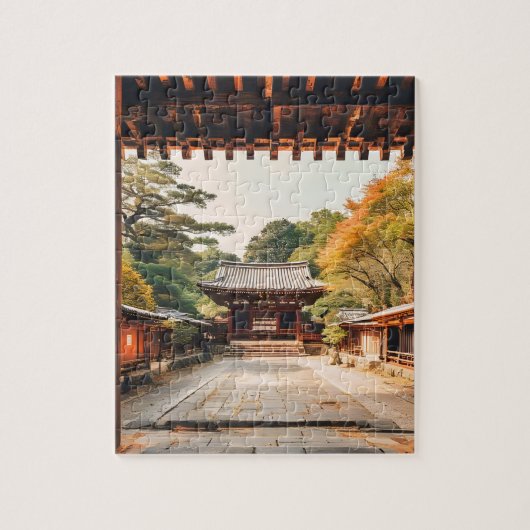 Puzzle Komorebi - Le Temple Ensoleillé (Vertical)