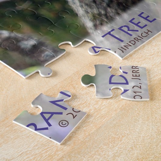 Puzzle Kookaburra et Jacaranda (Côté)