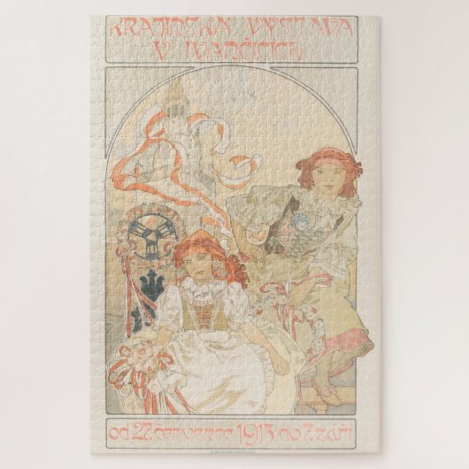 Puzzle Krajinská výstava v Ivancicích (1912) par Mucha (Vertical)