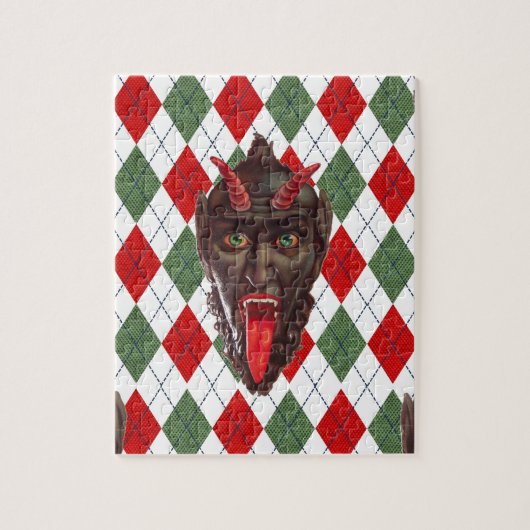Puzzle krampus de Noël (Vertical)