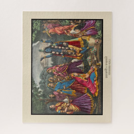 Puzzle Krishna-Kali (Vertical)