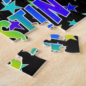 Puzzle "KRISTIN" First Name, Fun "HAPPY BIRTHDAY" (Côté)