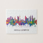 Puzzle Kuala Lumpur Malaisie Skyline (Horizontal)