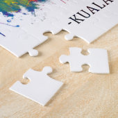 Puzzle Kuala Lumpur Malaisie Skyline (Côté)