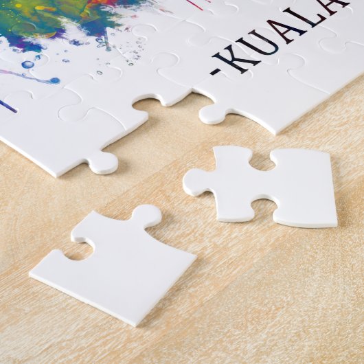 Puzzle Kuala Lumpur Malaisie Skyline (Côté)