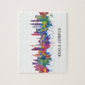 Puzzle Kuala Lumpur Malaisie Skyline (Vertical)
