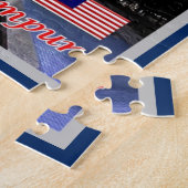 Puzzle Kuala Lumpur - Malaisie - Tours jumelles Petronas (Côté)