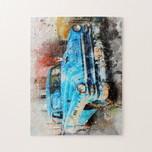 Puzzle Kuba - Oldtimer (Vertical)