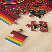 Puzzle Kuna Indian Stork Apportant design bébé (Côté)