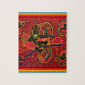 Puzzle Kuna Indian Stork Apportant design bébé (Vertical)