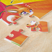 Puzzle Kwamis coloré (Côté)