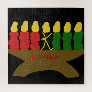 Puzzle Kwanzaa Art