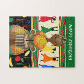 Puzzle Kwanzaa Vacances afro-américaines (Horizontal)