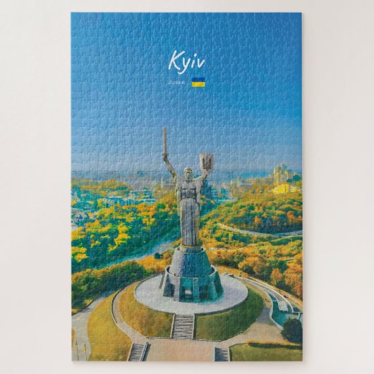 Puzzle Kyiv, Ukraine - Monument de la mère Ukraine (Vertical)