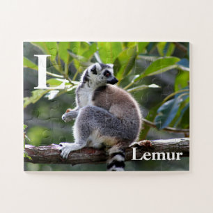 Puzzle L est pour le lemur