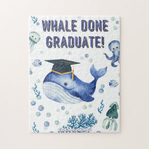 PUZZLE LA BALEINE A FAIT UN DIPLÔME !