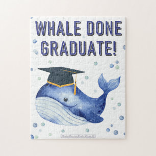PUZZLE LA BALEINE A FAIT UN DIPLÔME !