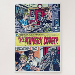 Puzzle La bande dessinée Hungry Lodger Vintage les années