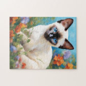 Puzzle La beauté impressionniste siamoise (Horizontal)