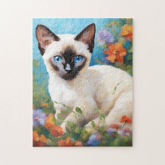 Puzzle La beauté impressionniste siamoise (Vertical)