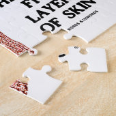 Puzzle La beauté peut être peau profondément mais cinq (Côté)