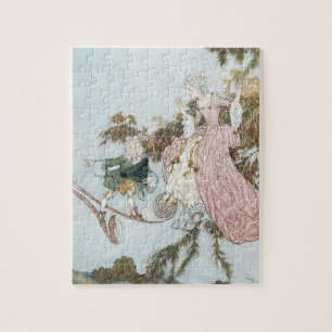 Puzzle La Belle au Bois Dormant de style vintage par Edmu
